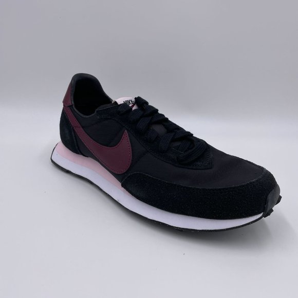 Nike Waffle Trainer 2 Black / Dark Beetroot Womens Shoes - Picture 7 of 8